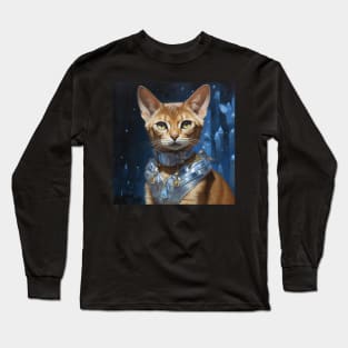 Bengal Kitten Painting Long Sleeve T-Shirt